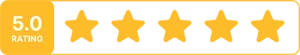 5 star rated by our clients